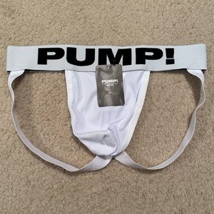 PUMP! White Jockstrap